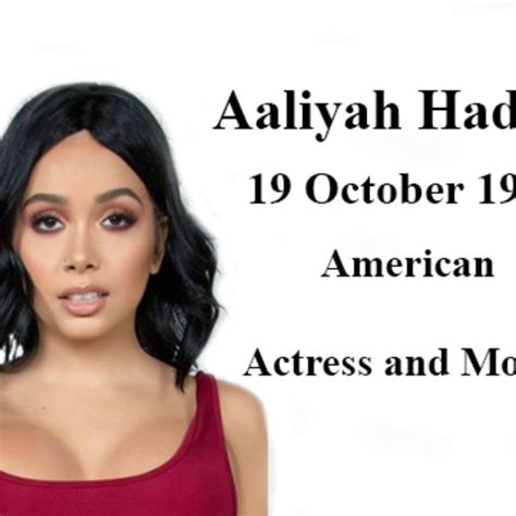 aaliyah hadi|Aaliyah Hadid (Actress) Ethnicity, Age, Height, Weight, Bio, Wiki。